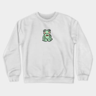 Frog with bowtie Crewneck Sweatshirt